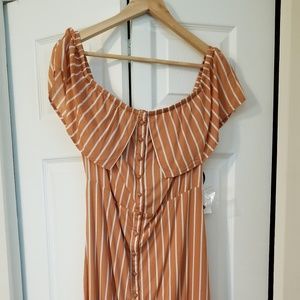 Amuse Society off shoulder dress